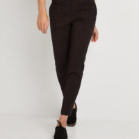 Pantalon cigarette uni femme Grain de Malice