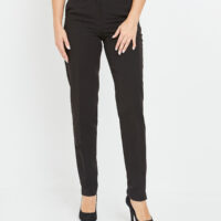 Pantalon de tailleur noir femme Grain de Malice