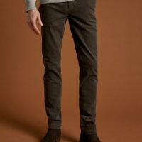 Pantalon velours Slim Fit homme kaki CYRILLUS