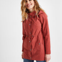 Parka terracotta femme Grain de Malice