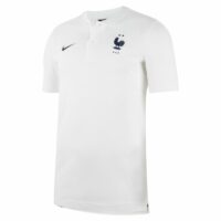 Polo FFF pour Homme - Blanc Nike