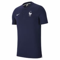 Polo FFF pour Homme - Bleu Nike