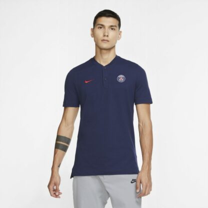 Polo Paris Saint-Germain pour Homme - Bleu Nike
