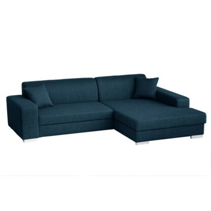 Promo : Canapé d'angle droit Turquoise TERAZZA