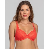 Promo : Soutien-gorge emboitant armatures rouge