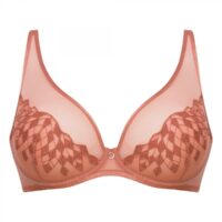 Promo : Soutien-gorge plongeant armatures rose