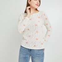 Pull à pois femme Grain de Malice