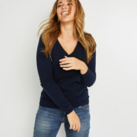 Pull laine et cachemire femme Grain de Malice