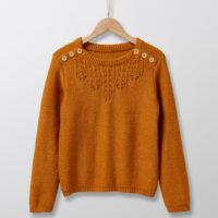 Pull vaporeux Fille canelle CYRILLUS