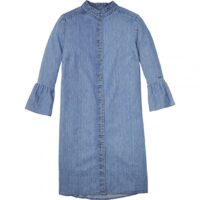 Robe chemise denim femme Hilfiger Denim - Bleu