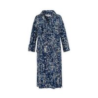 Robe en soie imprimée à manches longues Gerard Darel