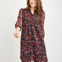 Robe en voile imprimé femme Grain de Malice