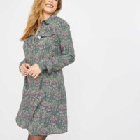 Robe imprimée à volants femme Grain de Malice