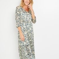 Robe midi imprimée femme Grain de Malice