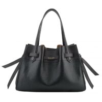 Sac à main femme Pourchet - Cuir Noir