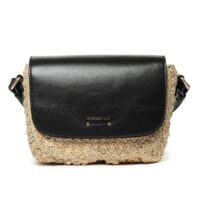 Sac besace raphia et cuir HOLLY VANESSA BRUNO