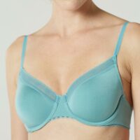 Soutien-gorge armatures moulé vert