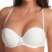 Soutien-gorge balconnet armatures blanc