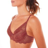 Soutien-gorge coques armatures Pomm'Poire - marron