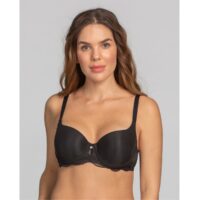 Soutien-gorge coques armatures noir