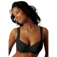 Soutien-gorge corbeille armatures invisibles en microfibre Nuance - Noir