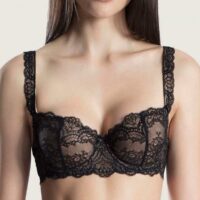 Soutien-gorge corbeille armatures noir