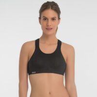 Soutien-gorge de sport sans armatures noir