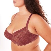 Soutien-gorge emboitant armatures Pomm'Poire - marron