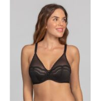 Soutien-gorge emboitant armatures noir