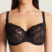 Soutien-gorge emboitant armatures noir