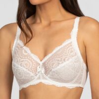 Soutien-gorge emboitant sans armatures blanc