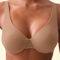 Soutien-gorge invisible en maille Nuance - Blanc