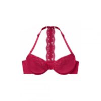 Soutien-gorge push up à armatures avec dentelle Buffalo - Rose