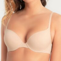 Soutien-gorge push-up armatures beige