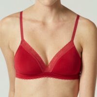 Soutien-gorge souple moulé sans armatures rose