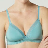 Soutien-gorge souple moulé sans armatures vert