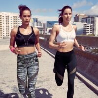 Soutien-gorge sport special running blanc