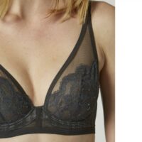 Soutien-gorge triangle armatures gris