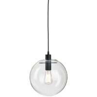 Suspension Ronde en Verre Transparent WARSAW