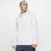 Sweat à capuche de football en tissu Fleece FFF pour Homme - Blanc Nike