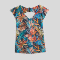 T-shirt imprimé coloré femme Grain de Malice