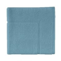 Tapis de bain coton  Aqua - Bleu Baltique