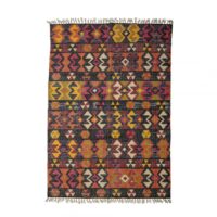 Tapis en coton COLY - multicolore