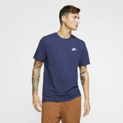 Tee-shirt Nike Sportswear Club pour Homme - Bleu Nike