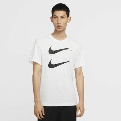 Tee-shirt Nike Sportswear Swoosh pour Homme - Blanc Nike