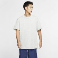 Tee-shirt à logo Swoosh Nike pour Homme - Gris Nike