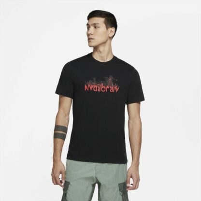 Tee-shirt à motif Jordan AJ4 pour Homme - Noir Nike