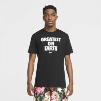 Tee-shirt de basketball Nike Dri-FIT« Greatest On Earth » pour Homme - Noir Nike