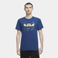 Tee-shirt de basketball Nike Dri-FIT LeBron Logo pour Homme - Bleu Nike