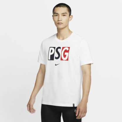 Tee-shirt de football Paris Saint-Germain pour Homme - Blanc Nike